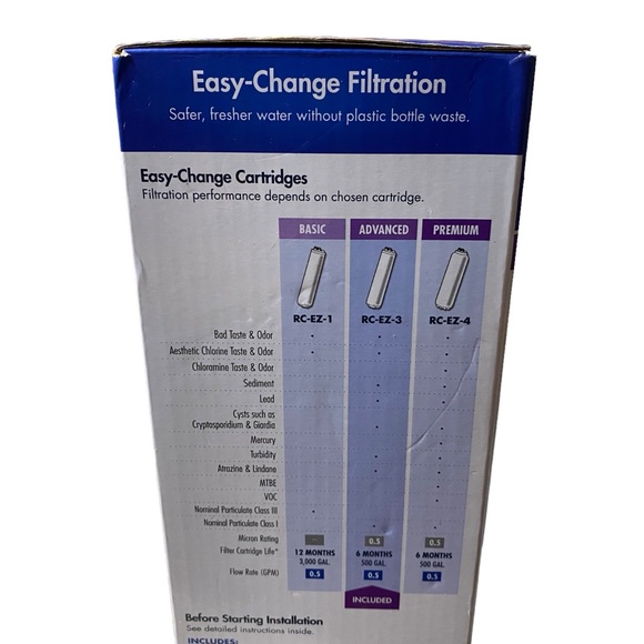 Culligan IC-EZ-3  Icemaker and Refrigerator Filter Advance 500 gal Capacity - Picture 4 of 10